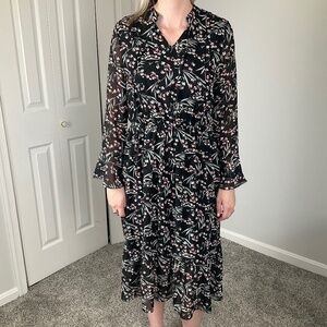 Midi Floral Dress